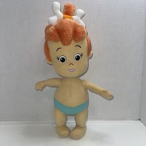 Toy Factory Flintstones Pebbles Plush Toys Orange Hanna Barbera Stuffed Toy